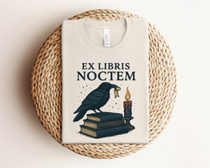 "Ex Libris Noctem"  Night Reader's T-Shirt