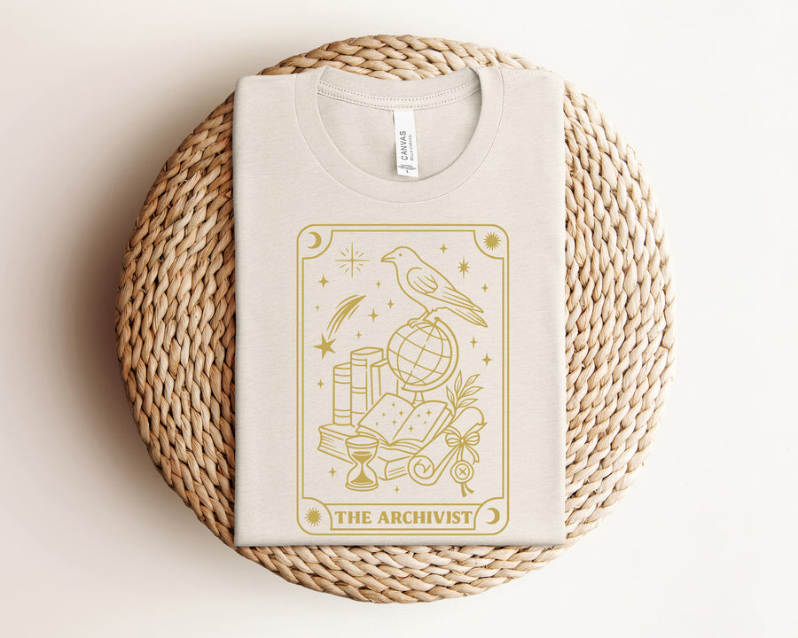 "The Archivist"  Tarot Inspired T-Shirt