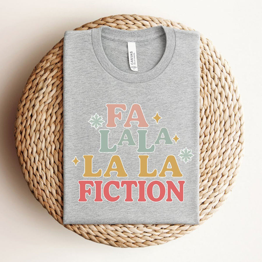 "Fa La La Fiction" Holiday Themed Tee
