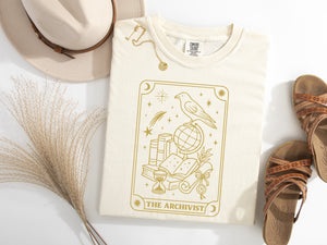 "The Archivist" Tarot Card Inspired Shirt
