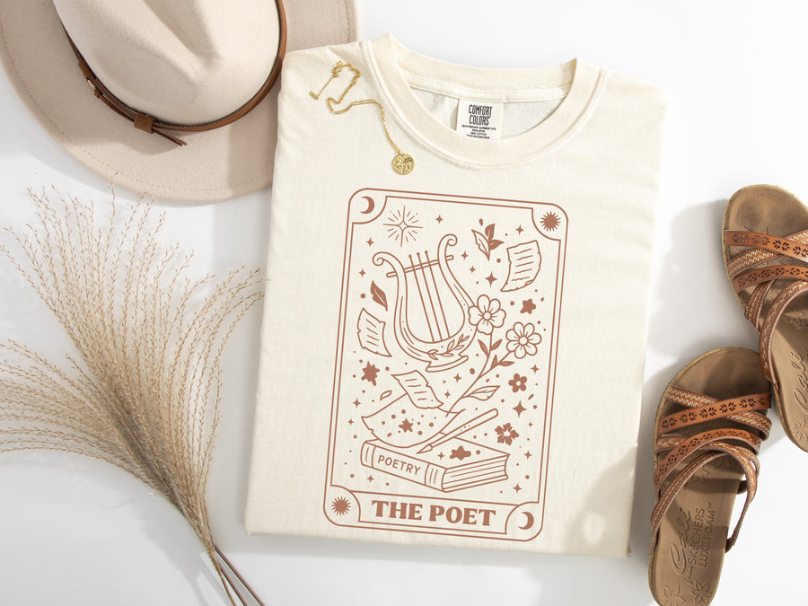 "The Poet" Tarot Card Inspired Cotton Tee