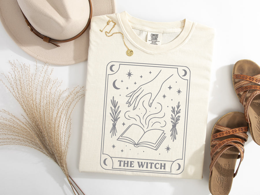 "The Witch" Tarot Card Inspired Cotton Tee