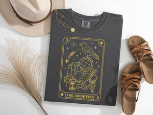 "The Archivist" Tarot Card Inspired Shirt