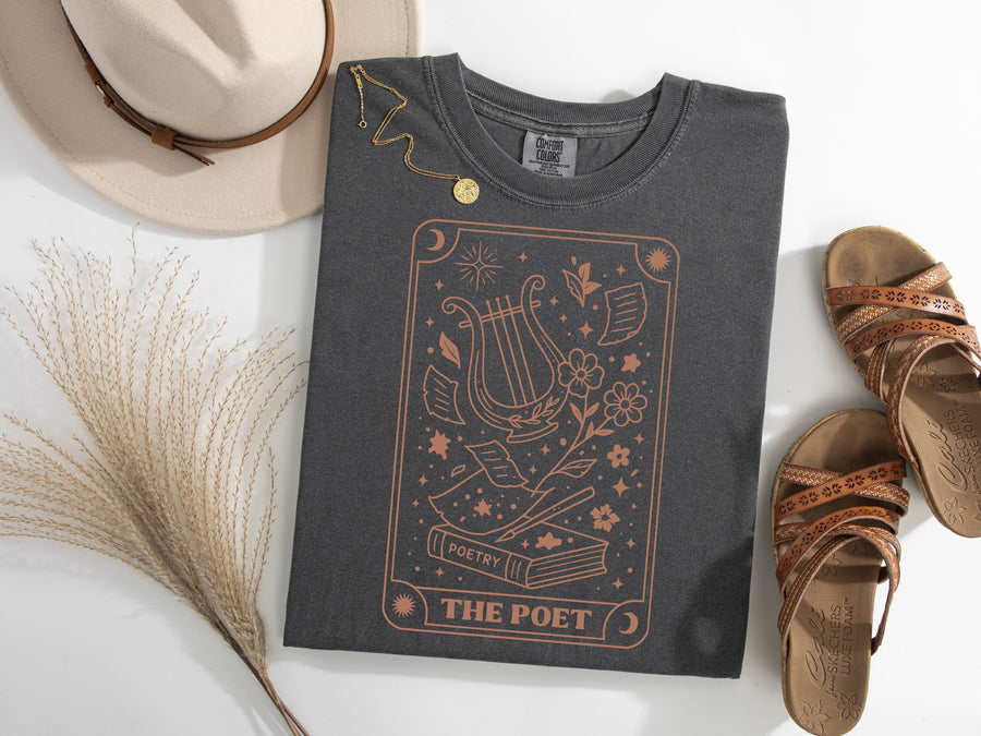 "The Poet" Tarot Card Inspired Cotton Tee