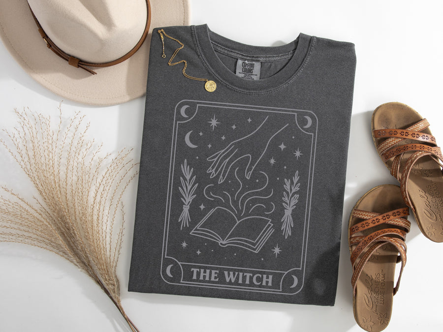 "The Witch" Tarot Card Inspired Cotton Tee