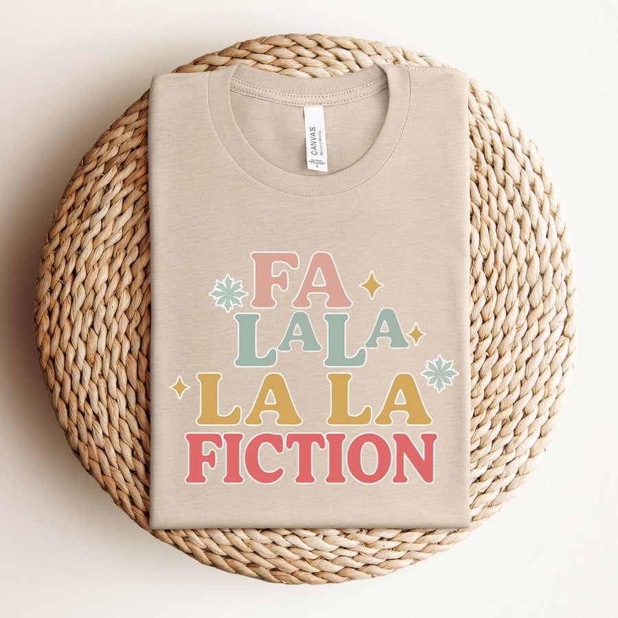 "Fa La La Fiction" Holiday Themed Tee