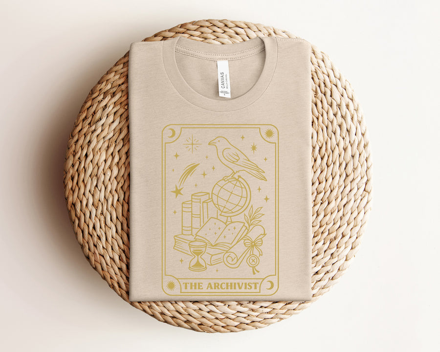 "The Archivist"  Tarot Inspired T-Shirt