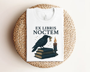 "Ex Libris Noctem"  Night Reader's T-Shirt