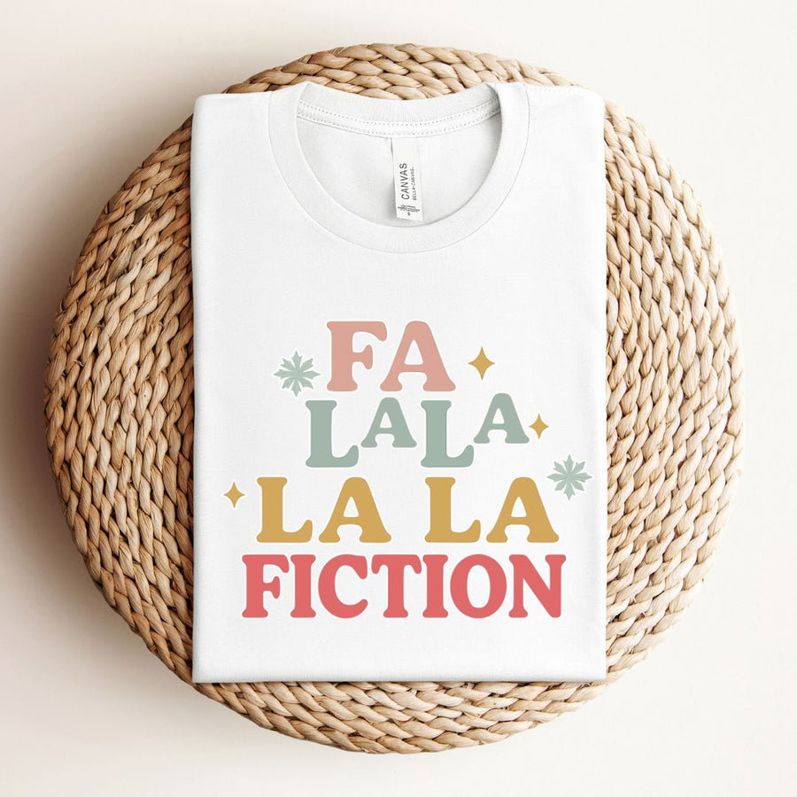 "Fa La La Fiction" Holiday Themed Tee