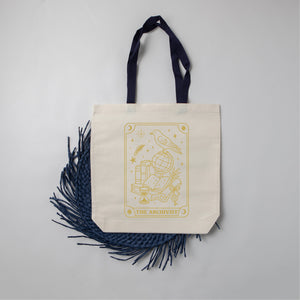 "The Archivist" Tarot Themed Book Bag