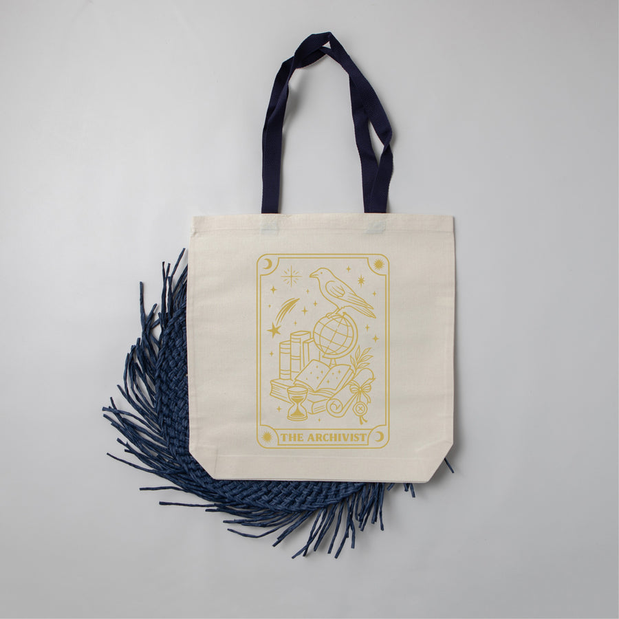 "The Archivist" Tarot Themed Book Bag