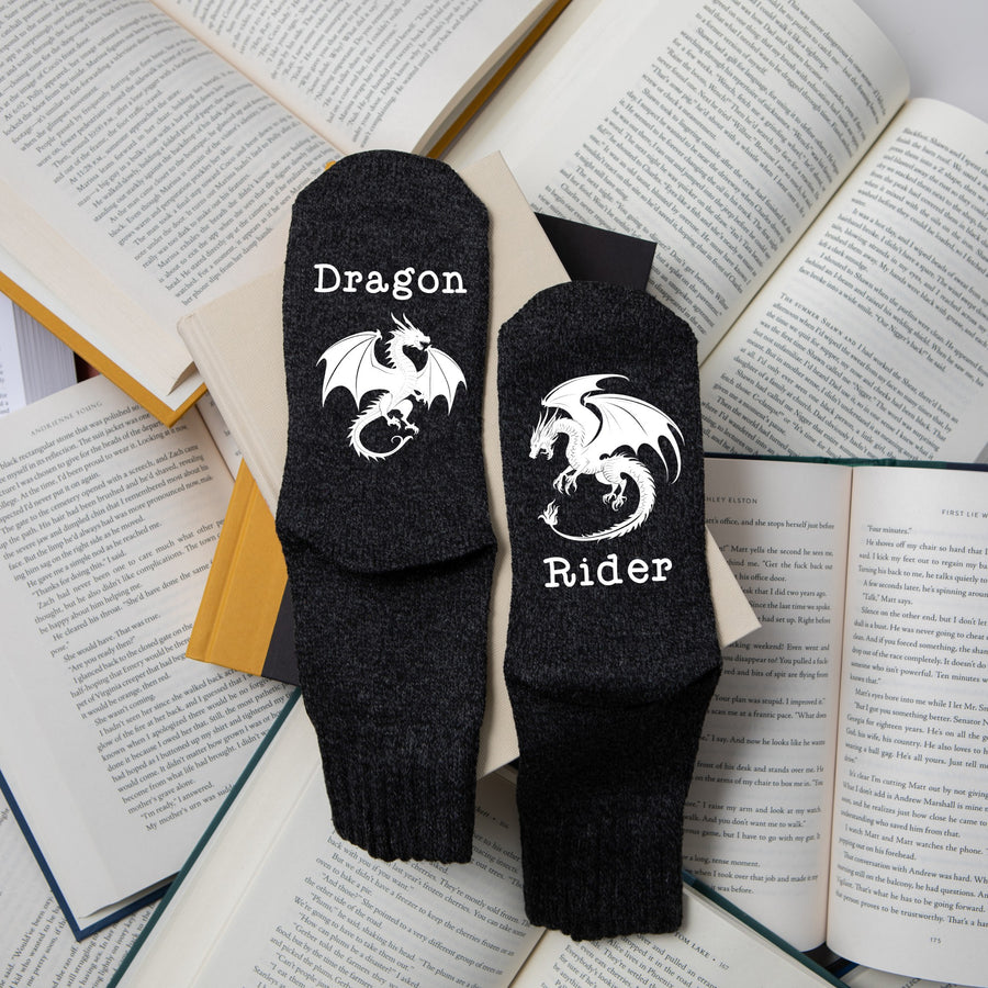 "Dragon Rider" Women's Socks for Fantasy Readers