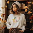 Load image into Gallery viewer, &quot;Well Read&quot; Multicolored Readers Sweatshirt
