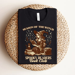 "Season of the Witch Spooky Readers Book Club"  Bookish T-Shirt