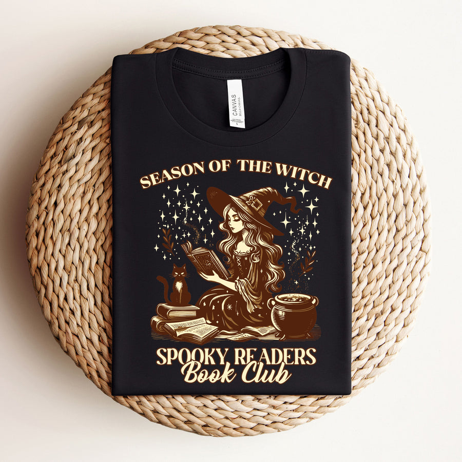 "Season of the Witch Spooky Readers Book Club"  Bookish T-Shirt