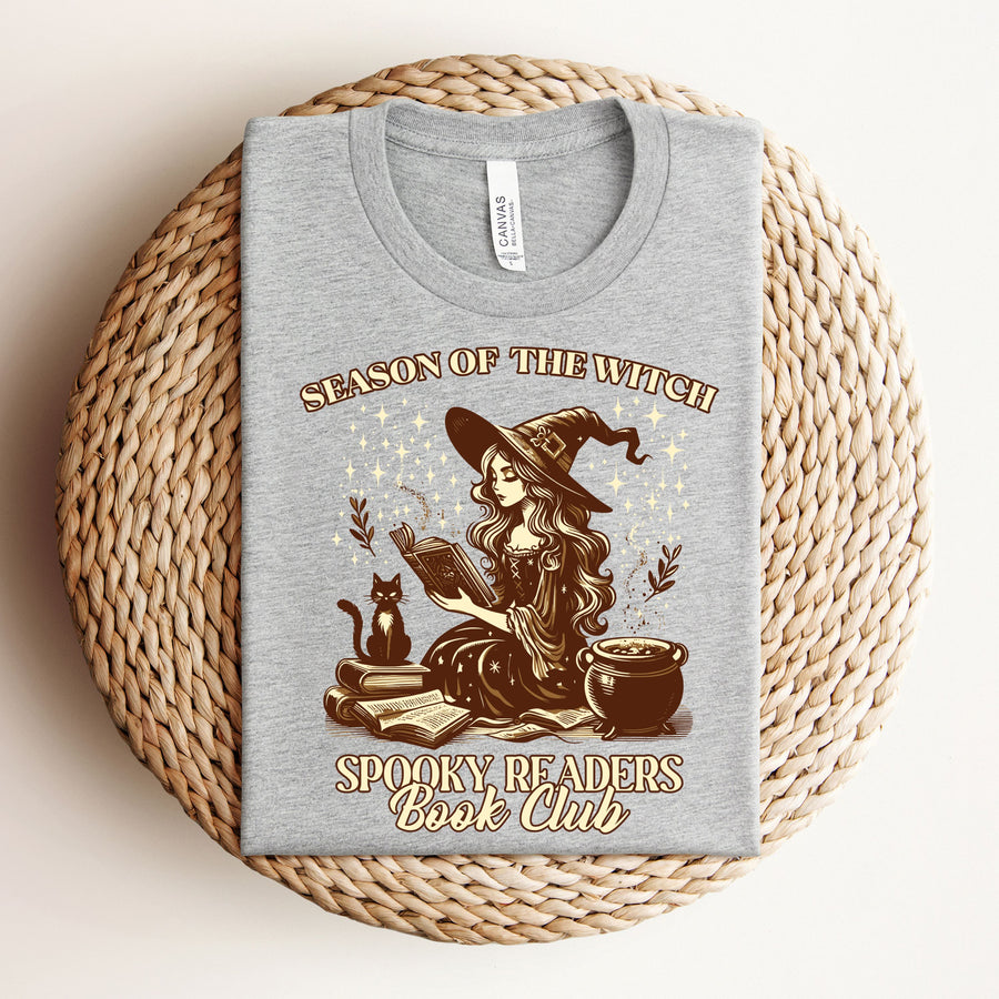 "Season of the Witch Spooky Readers Book Club"  Bookish T-Shirt