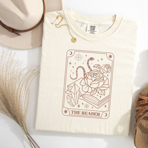 "The Reader" Tarot Card Cotton Tee