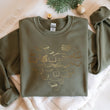 Load image into Gallery viewer, &quot;Golden Bronze Ombre Book Heart&quot; Sweatshirt for Readers
