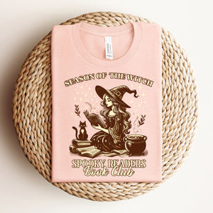 "Season of the Witch Spooky Readers Book Club"  Bookish T-Shirt