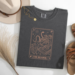 "The Reader" Tarot Card Cotton Tee