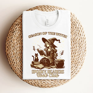 "Season of the Witch Spooky Readers Book Club"  Bookish T-Shirt