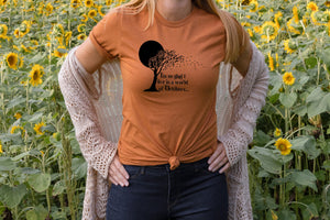 "I'm so Glad I Live in a World of Octobers" L.M. Montgomery inspired T-Shirt